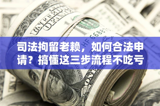 武汉司法拘留老赖，如何合法申请？搞懂这三步流程不吃亏！