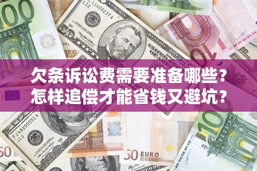 武汉欠条诉讼费需要准备哪些？怎样追偿才能省钱又避坑？