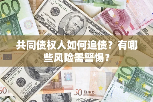 武汉共同债权人如何追债？有哪些风险需警惕？