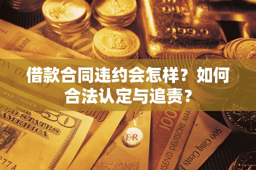 武汉借款合同违约会怎样？如何合法认定与追责？
