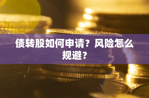 武汉债转股如何申请？风险怎么规避？