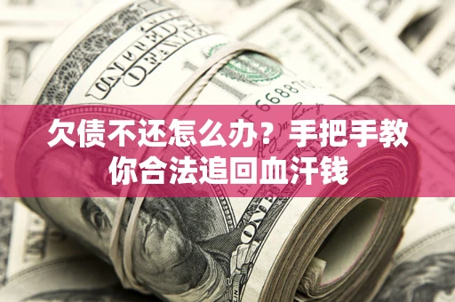 武汉欠债不还怎么办?手把手教你合法追回血汗钱 武汉欠债不还怎么办?手把手教你合法追回血汗钱