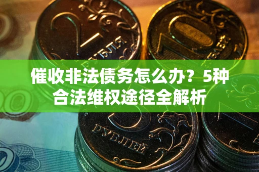 武汉催收非法债务怎么办？5种合法维权途径全解析